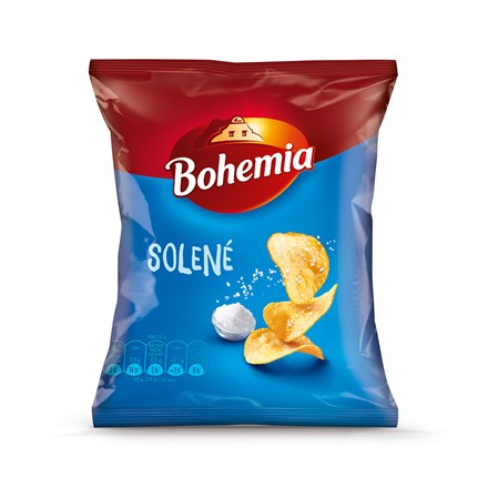 Bohemia Chips solené 36x25 g