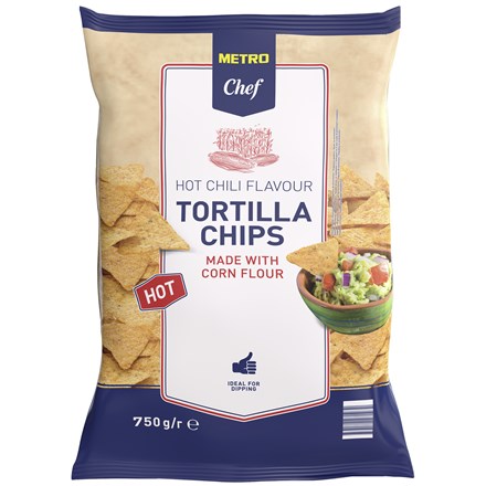 METRO Chef Tortilla Chips Hot 750 g