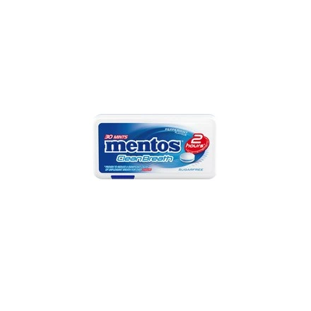 mentos Peppermint bonbóny žvýkací 12 x 21 g