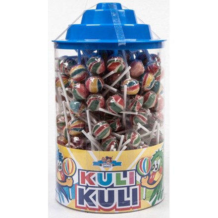 HORS Lízátko Kuli kuli kulaté 230 x 8 g dóza