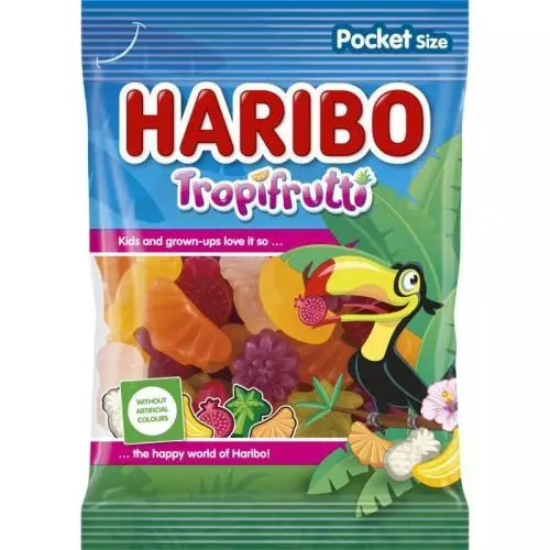 HARIBO Tropifrutti Želé 30 x 100 g