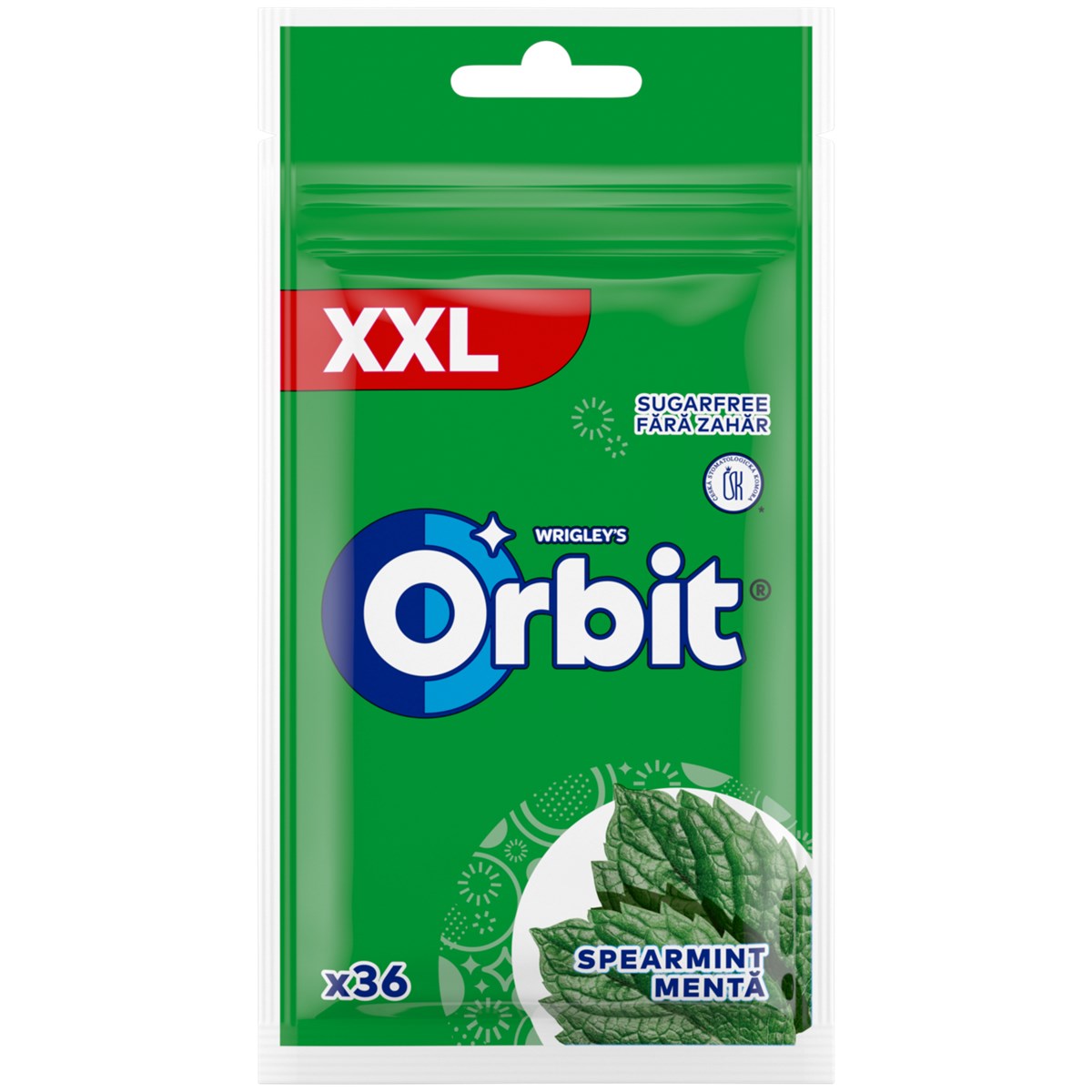 ORBIT dražé (36ks/bal) spearmint