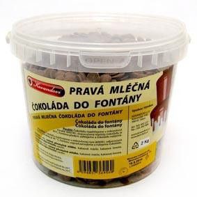 Levně KOVANDOVI Čokoláda do fontány mléčná 2 kg
