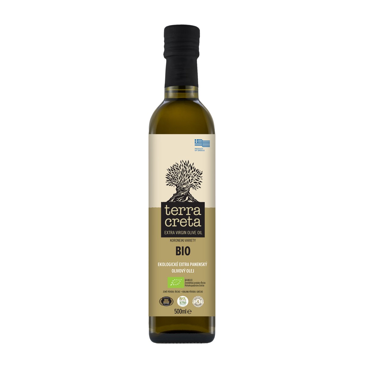 Terra Creta Estate olivový olej Extra Virgin 0,5 l
