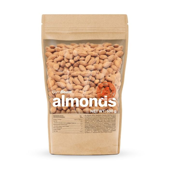 Levně Mandle - GymBeam, 500g
