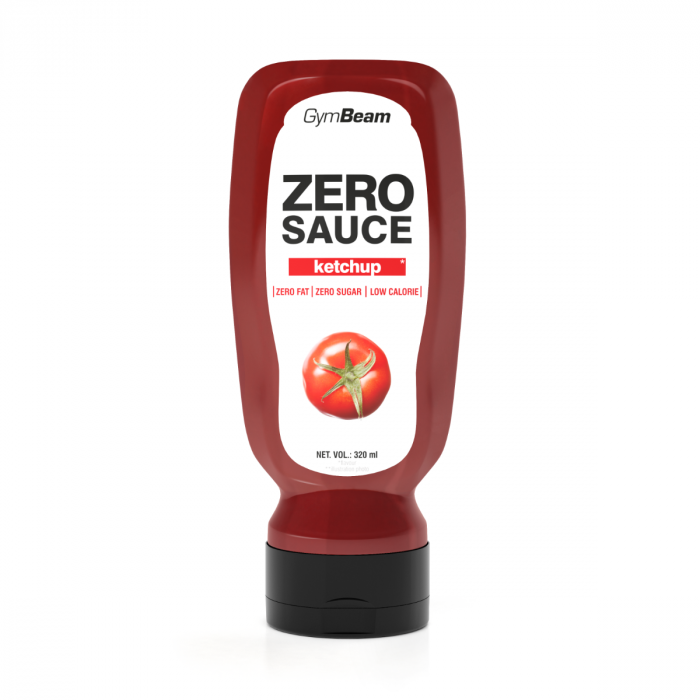 Levně ZERO OMÁČKA kečup - GymBeam, 320ml