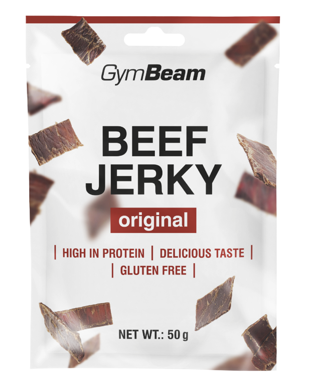 Sušené maso Beef Jerky - GymBeam