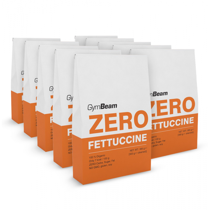 Levně BIO Zero Fettuccine 10x385 g – GymBeam