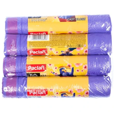 Paclan Standard Pytle na odpad zatahovací 60 l 4 x 10 ks