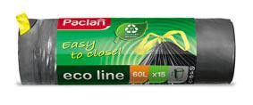Paclan Eco Pytle na odpad silné 60 l 3 x 15 ks