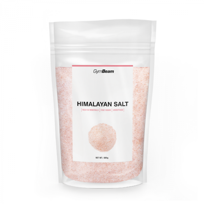 Levně Růžová Himalájská sůl 500g - jemná - GymBeam