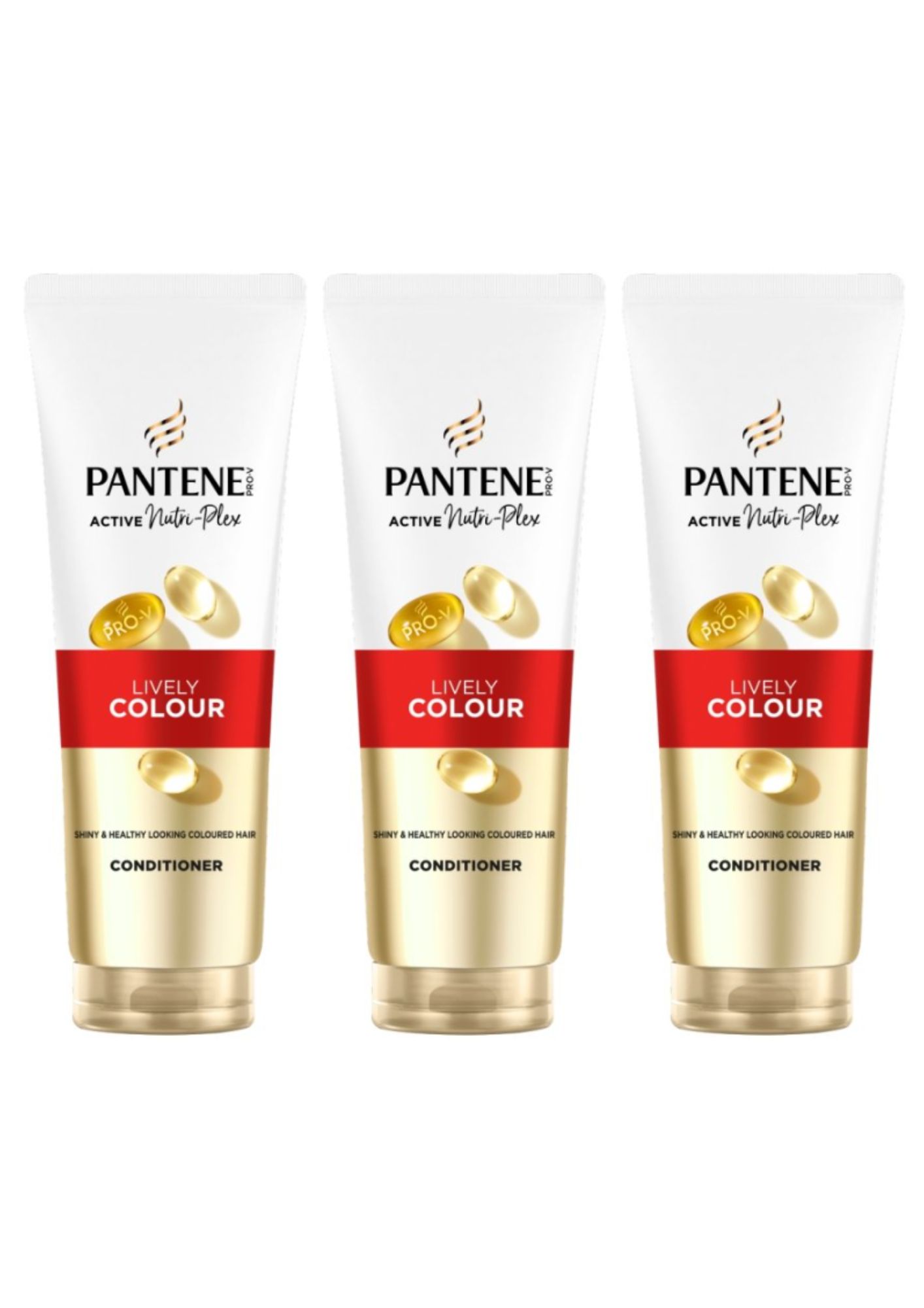 Levně Pantene kondicionér Lively Color 3x275ml