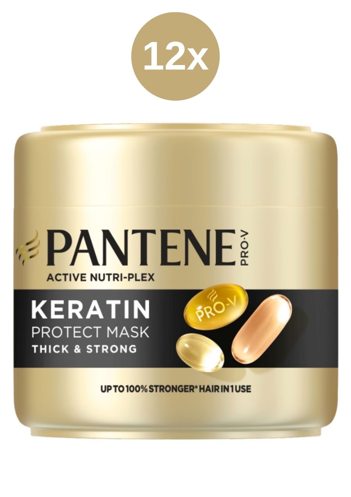 Levně Pantene maska Thick&Strong 12x300ml
