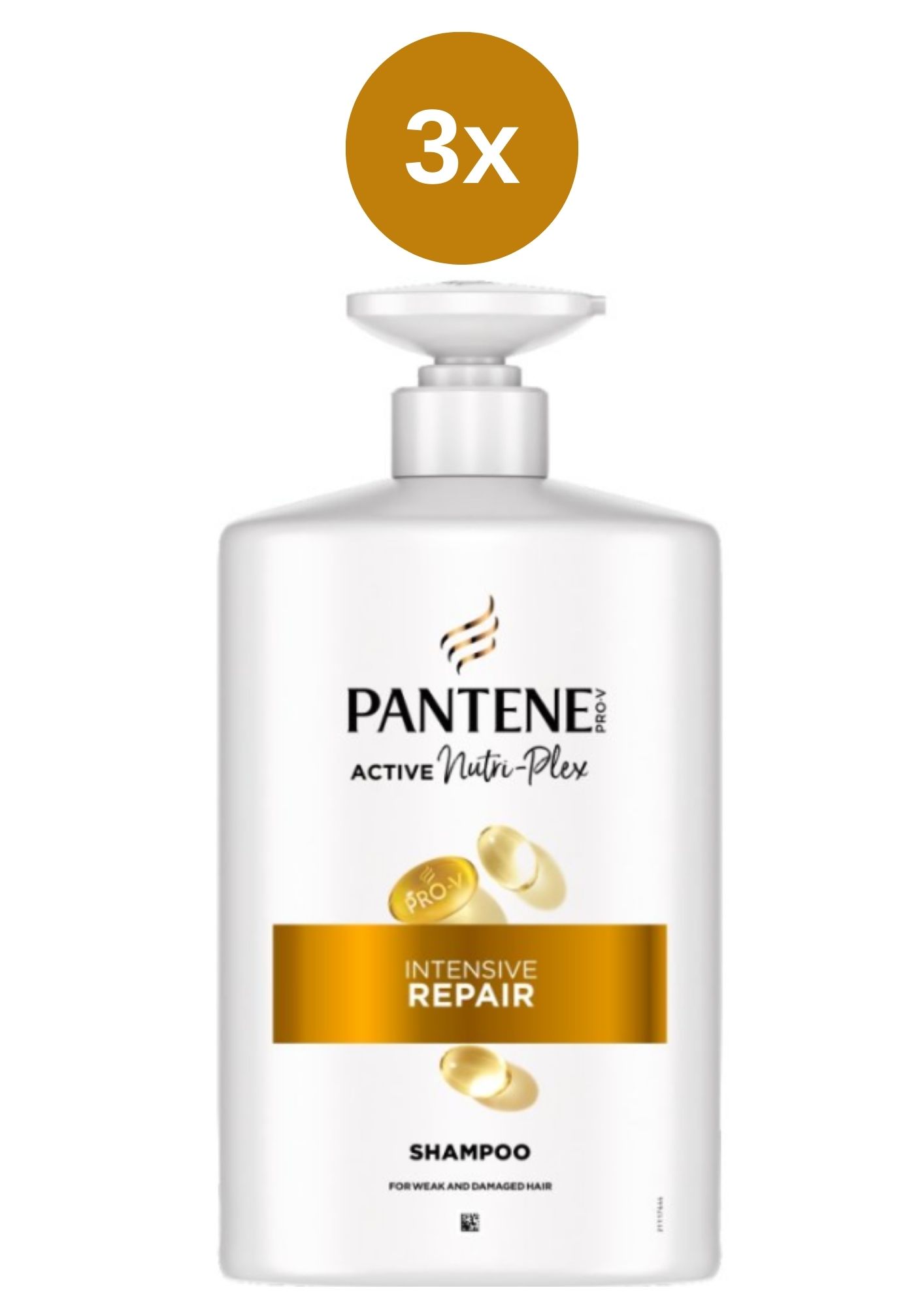 Levně Pantene Pro-V Intensive Repair Shampoo 3x1000 ml