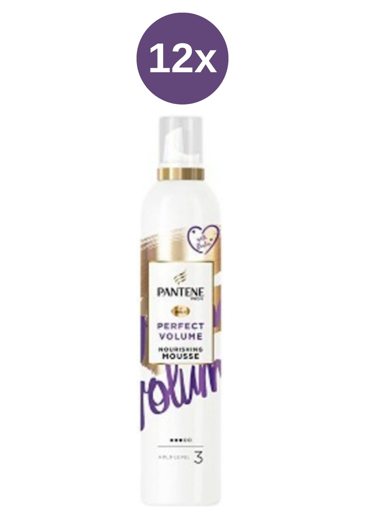 Pantene ProV Perfect Volume pěnové tužidlo silné zpevnění 12x200 ml