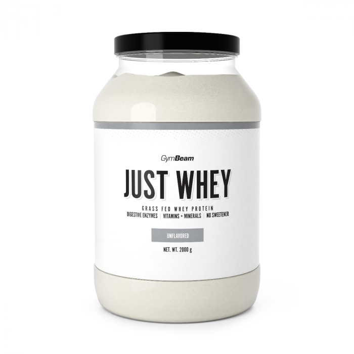 GymBeam Protein Just Whey 2000 g - bez příchuti