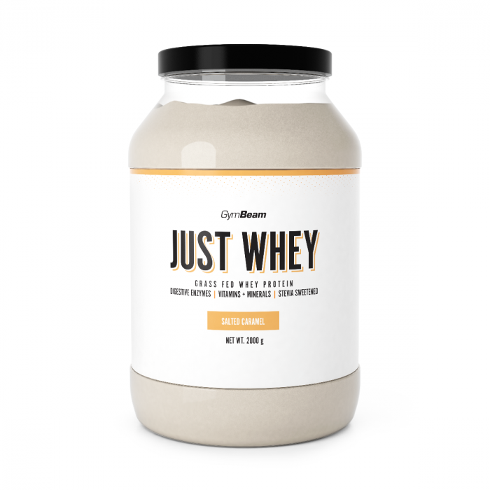 GymBeam Protein Just Whey 2000 g - slaný karamel