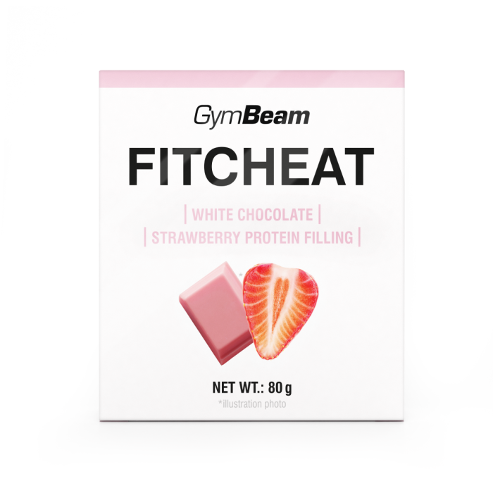 Proteinová čokoláda Fitcheat - GymBeam 80 g