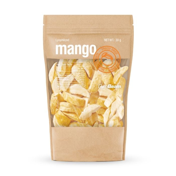 Lyofilizované mango - GymBeam 100 g