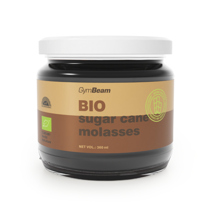 Levně BIO Třtinová melasa - GymBeam 360 ml