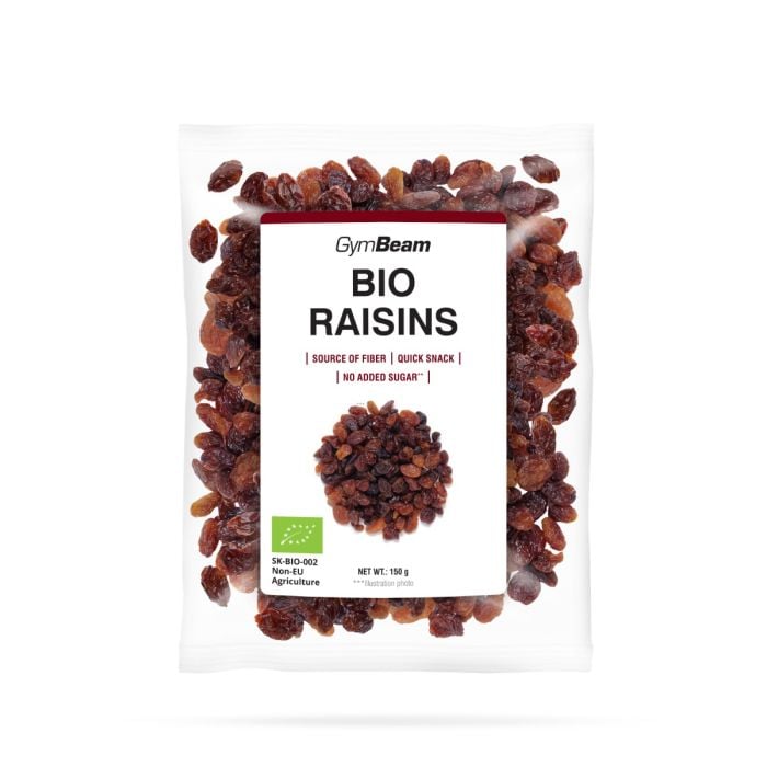 Levně BIO Rozinky - GymBeam, 150 g