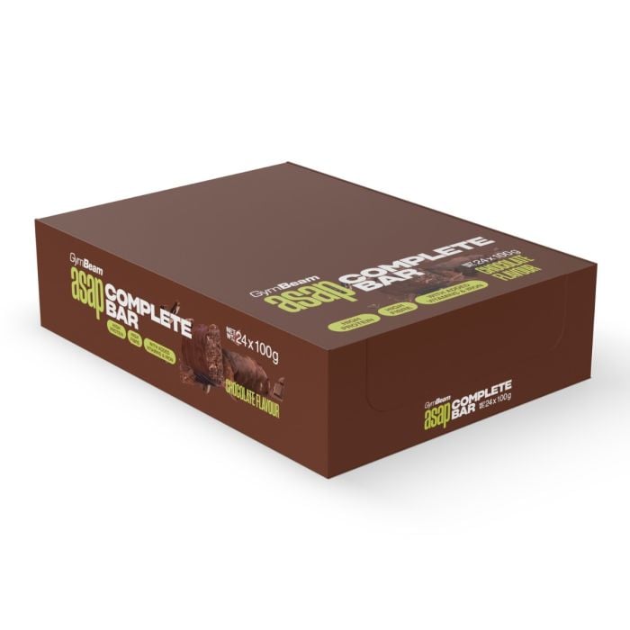 Levně ASAP Complete Bar 24x100g Čokoláda - GymBeam
