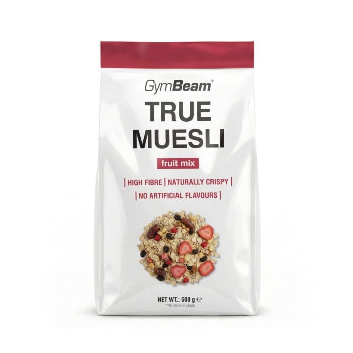 True Muesli Fruit Mix - GymBeam 500g