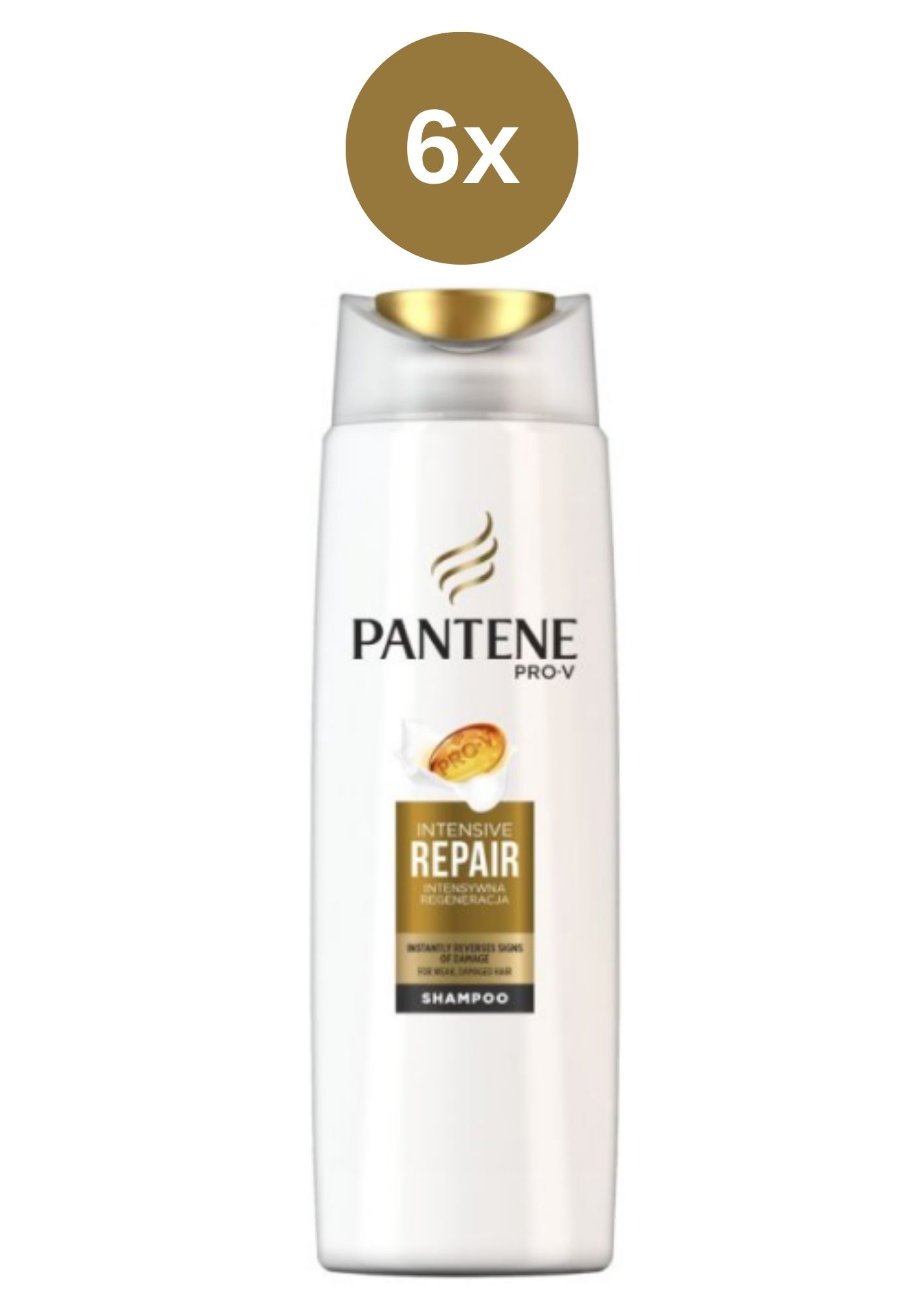 Levně Pantene šampon 6x250ml intensive repair