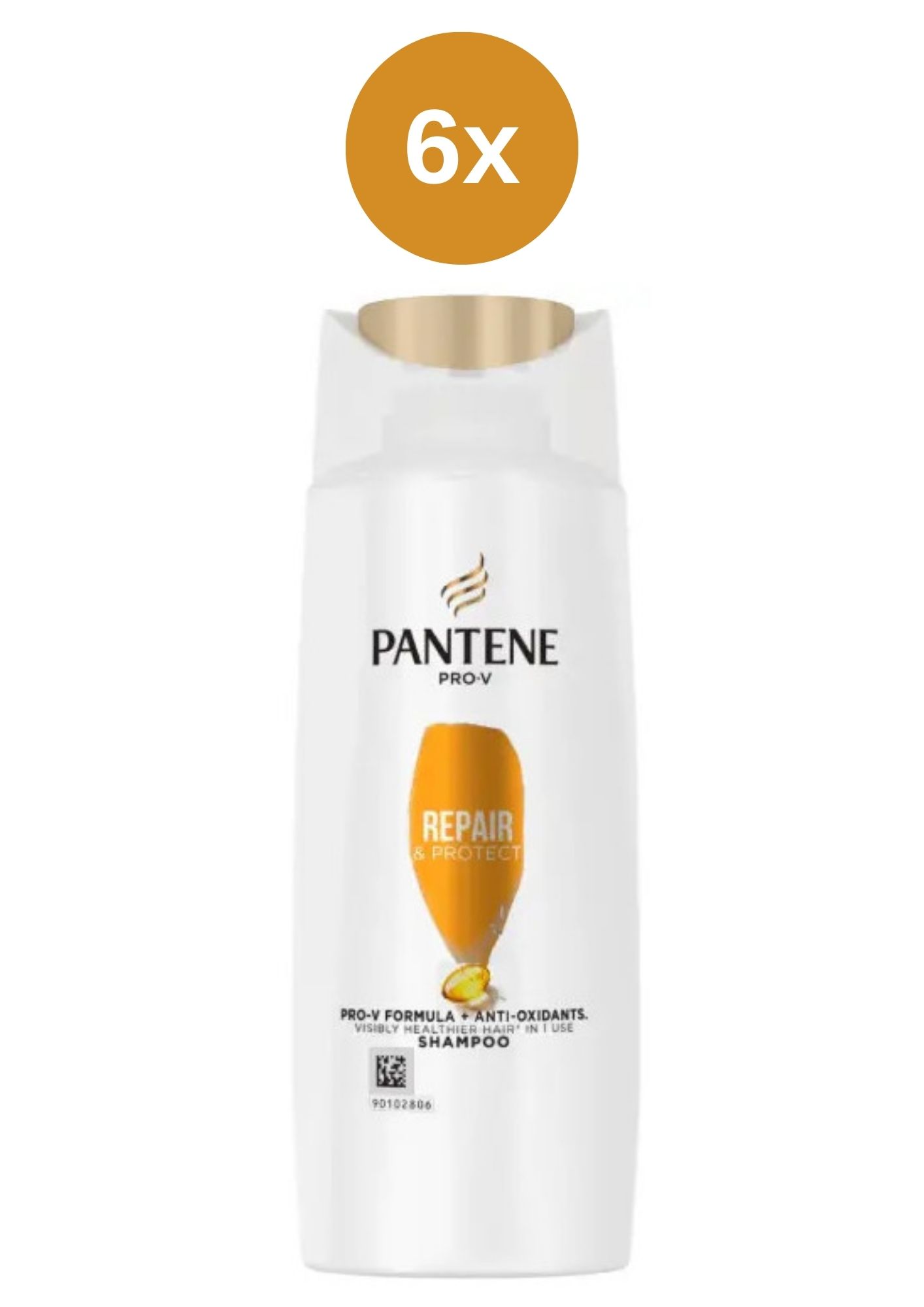 Levně Pantene šampon 6x90 ml Intensive Repair