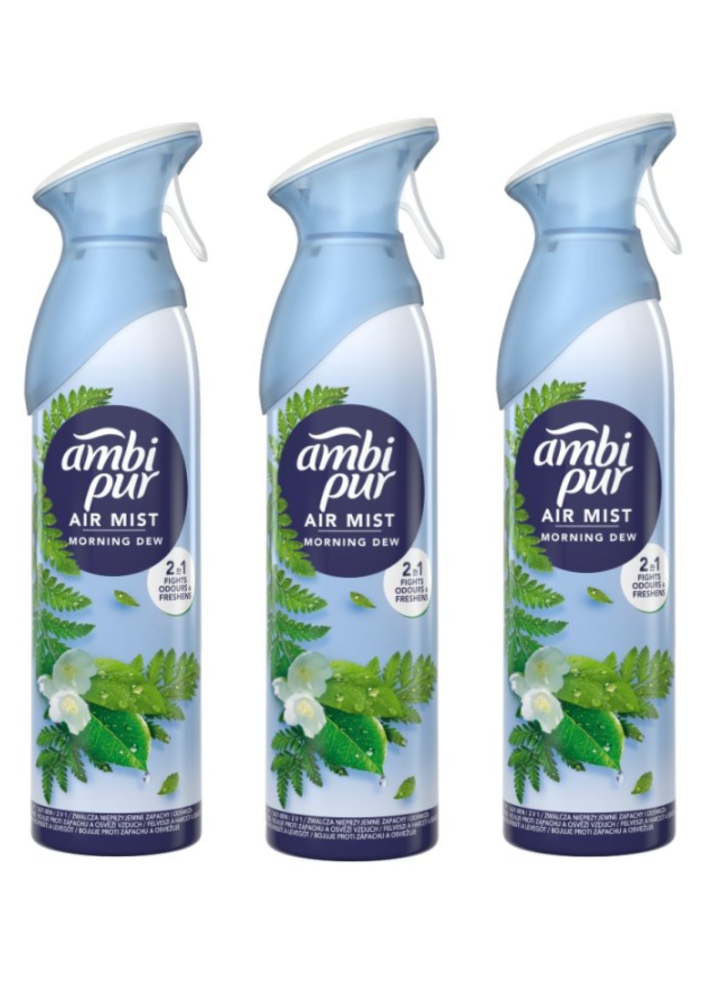 AmbiPur sprej 3x185ml Morning Dew