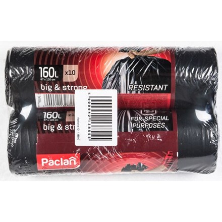 Paclan Big & Strong Pytle na odpad 160 l 2 x 10 ks