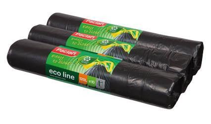 Paclan Eco Pytle na odpad silné 120 l 3 x 10 ks