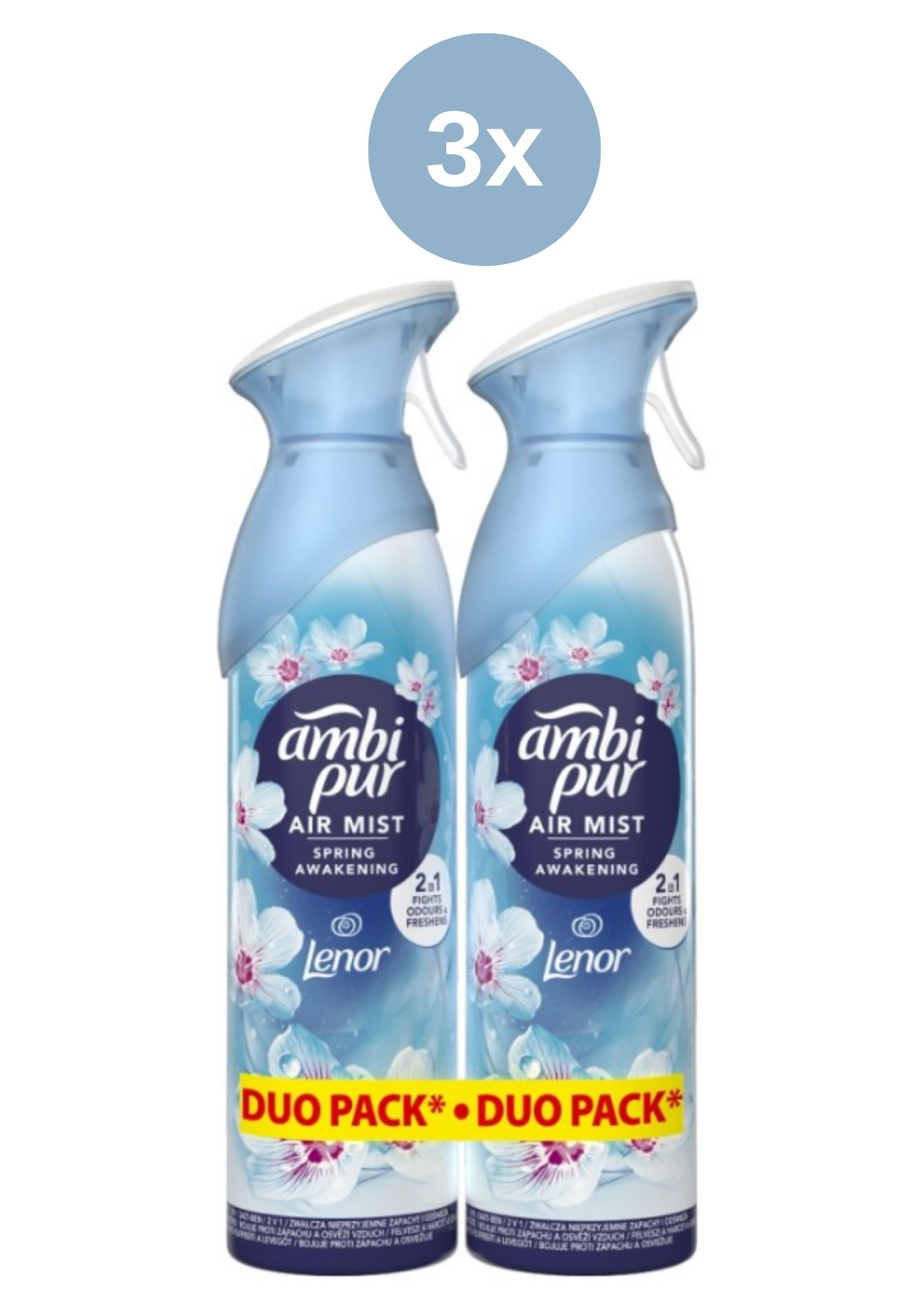 AmbiPur Sprej Spring Awakening 3x(2x185ml)