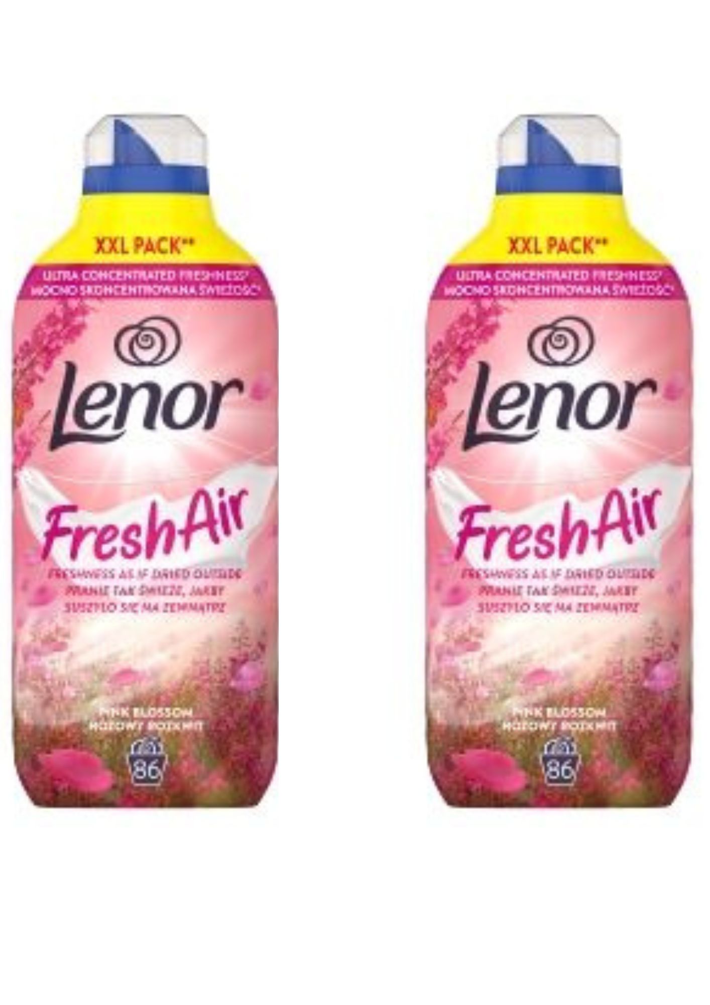 Levně Lenor avi 86PD FreshA PinkBlos 2x1204ml