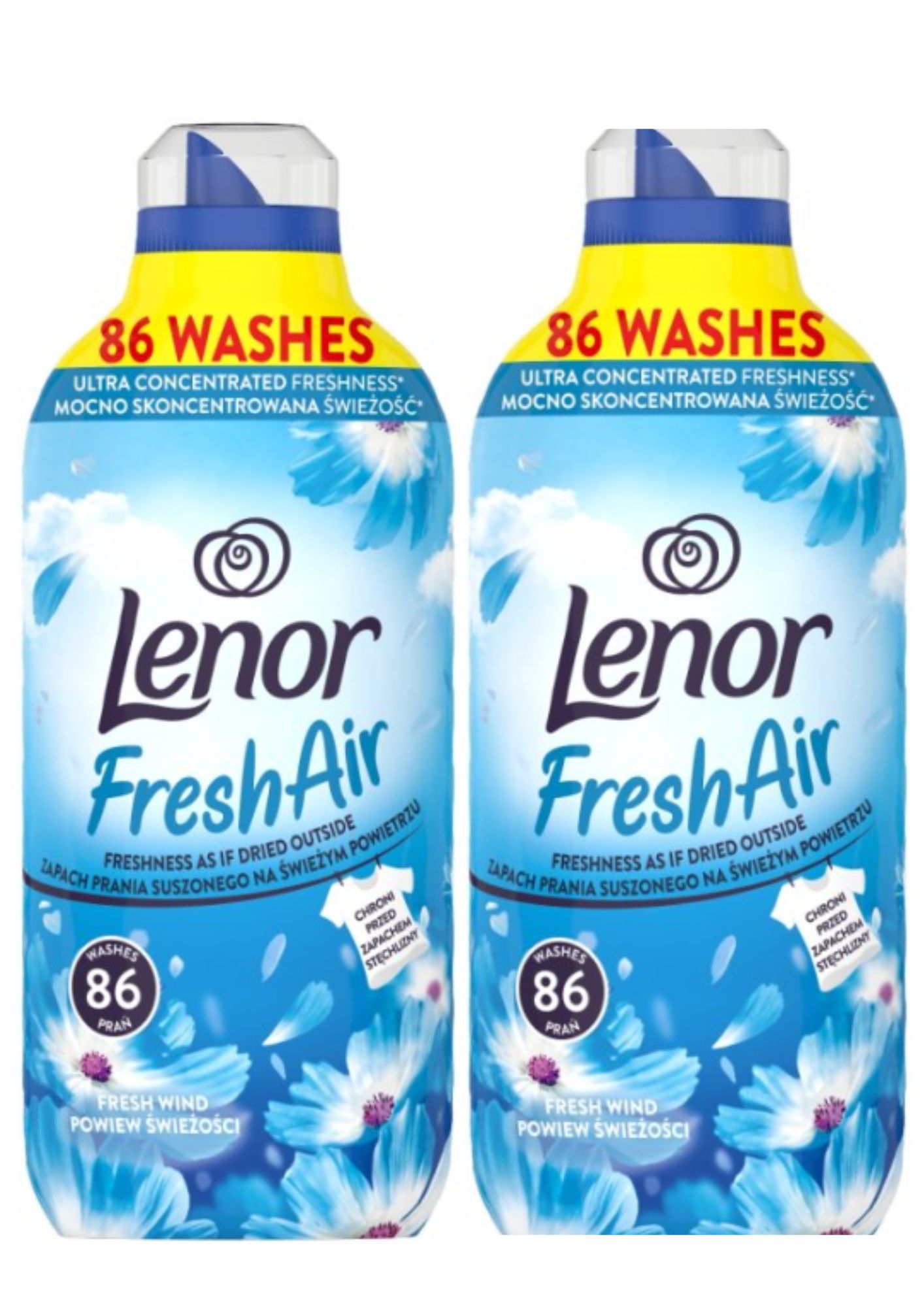 Levně Lenor avi 86PD FreshA Wind 2x1204ml