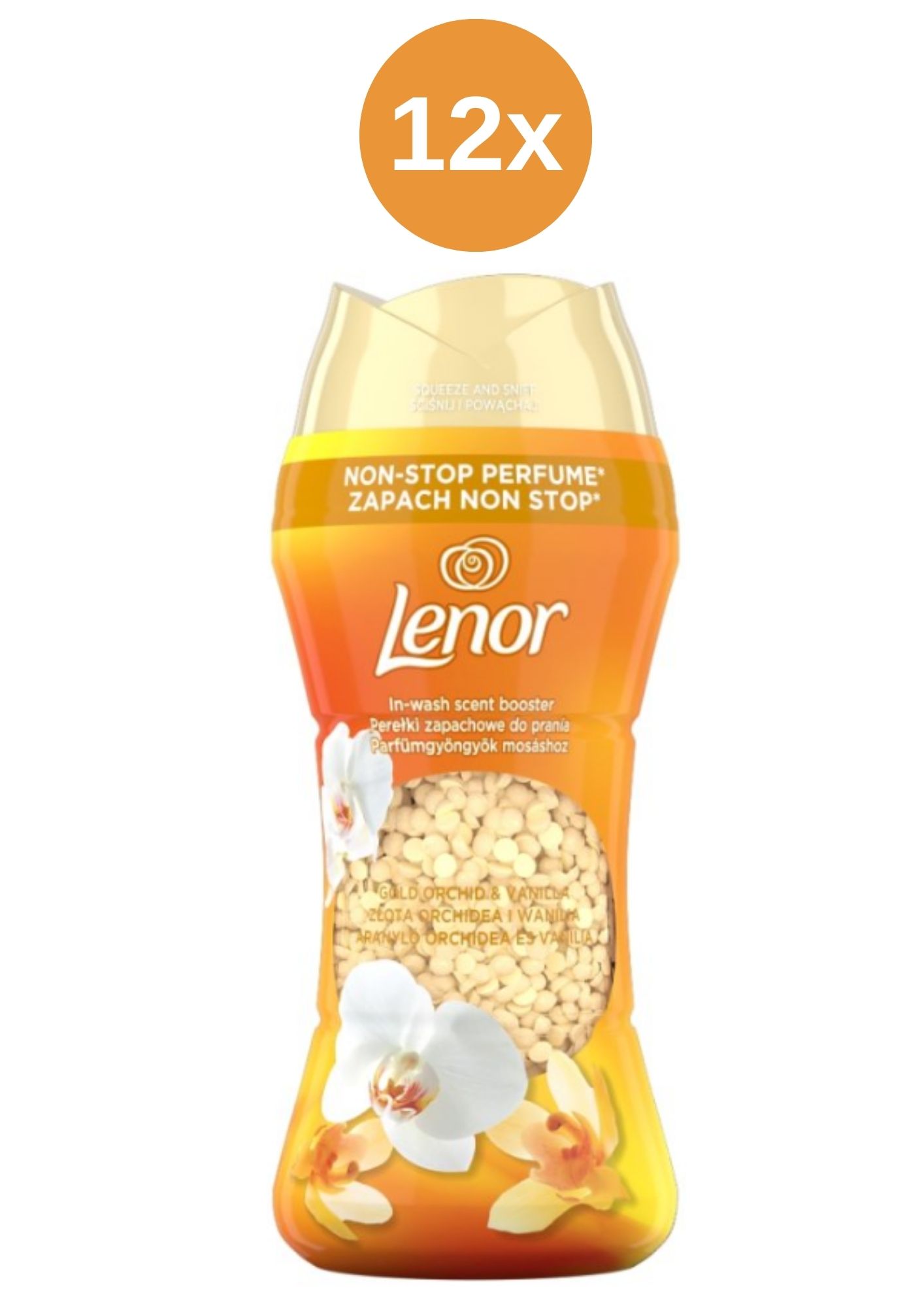 Levně Lenor perličky Gold Orchid 12x195g/15PD