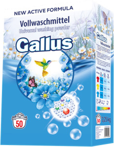Gallus prací prášek Universal, 50 dávek, 3,25 kg