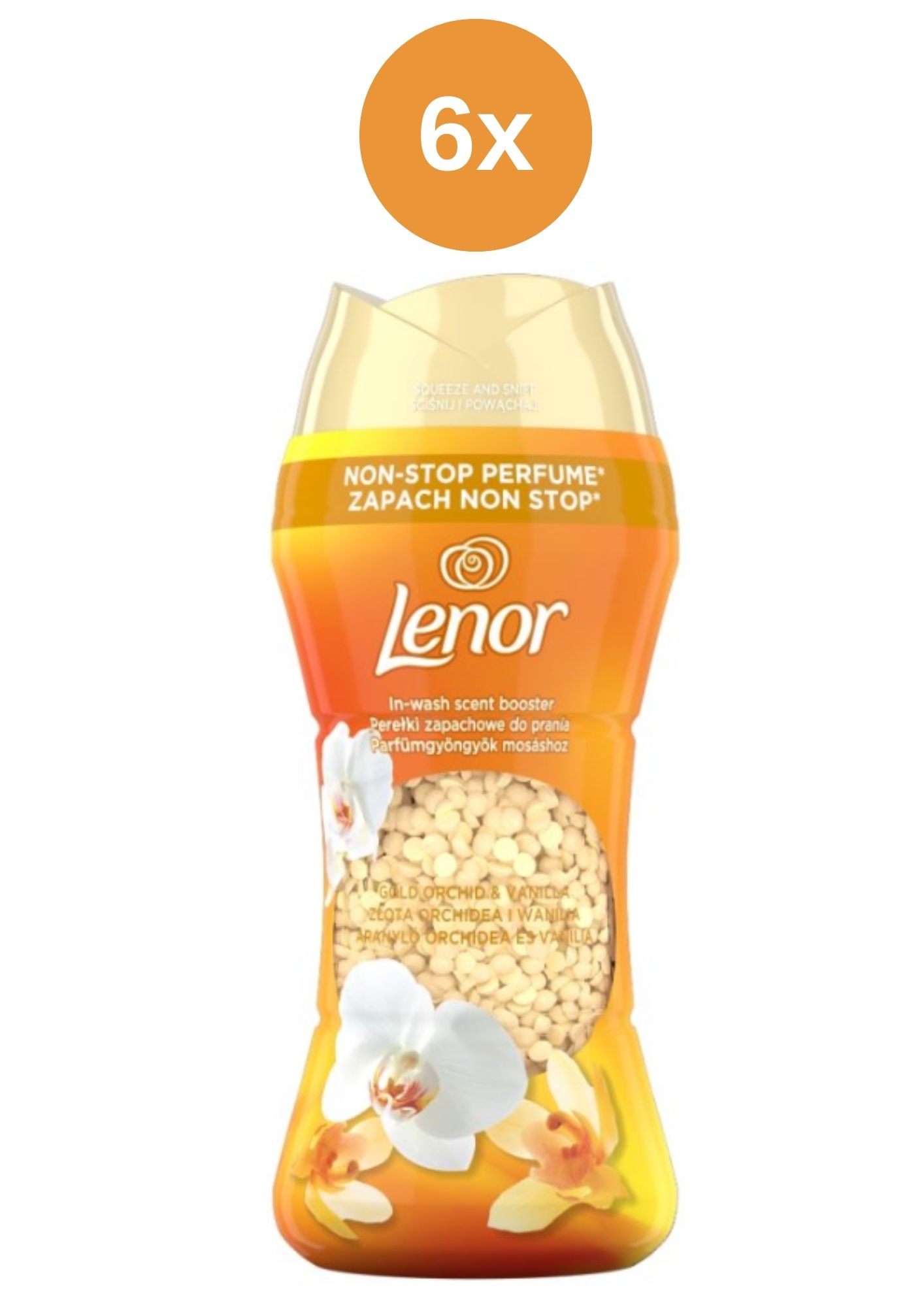 Levně Lenor perličky Gold Orchid 6x270g/22PD