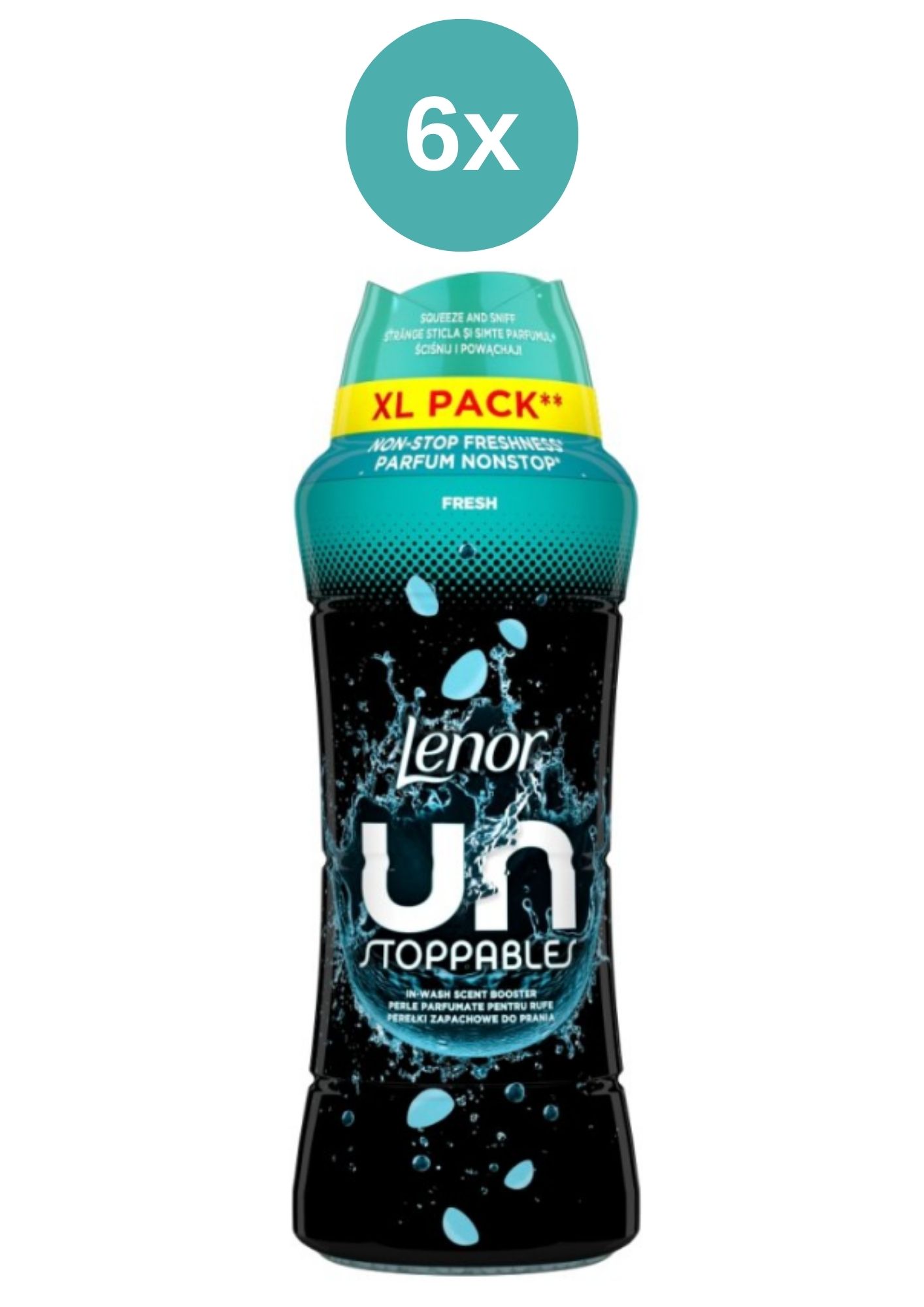 Levně Lenor Unstoppables perličky Fresh 6x495g/40PD