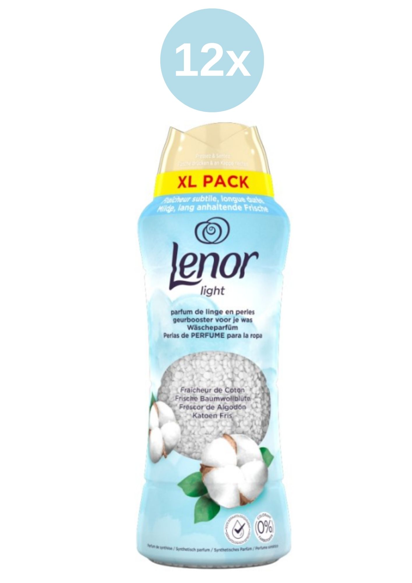 Levně Lenor perličky Cotton Fresh 12x495g/40PD