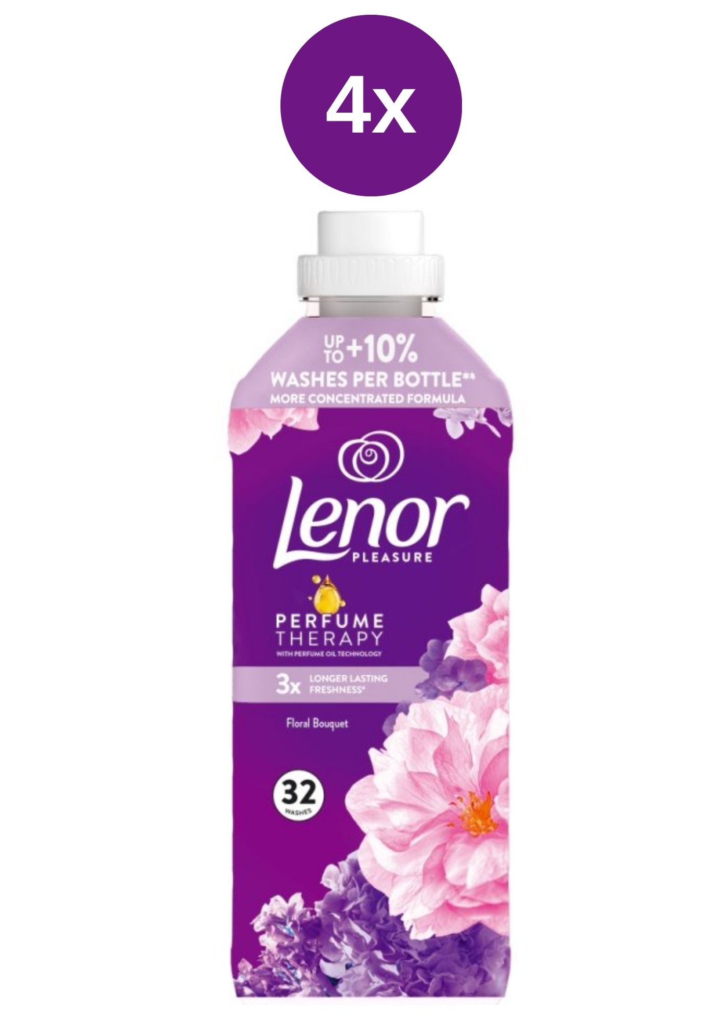 Lenor aviváž Amethyst & Floral Bouquet 4x675ml/32PD