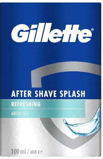 Levně Gillette Arctic Ice Chladivá voda po holení 100 ml
