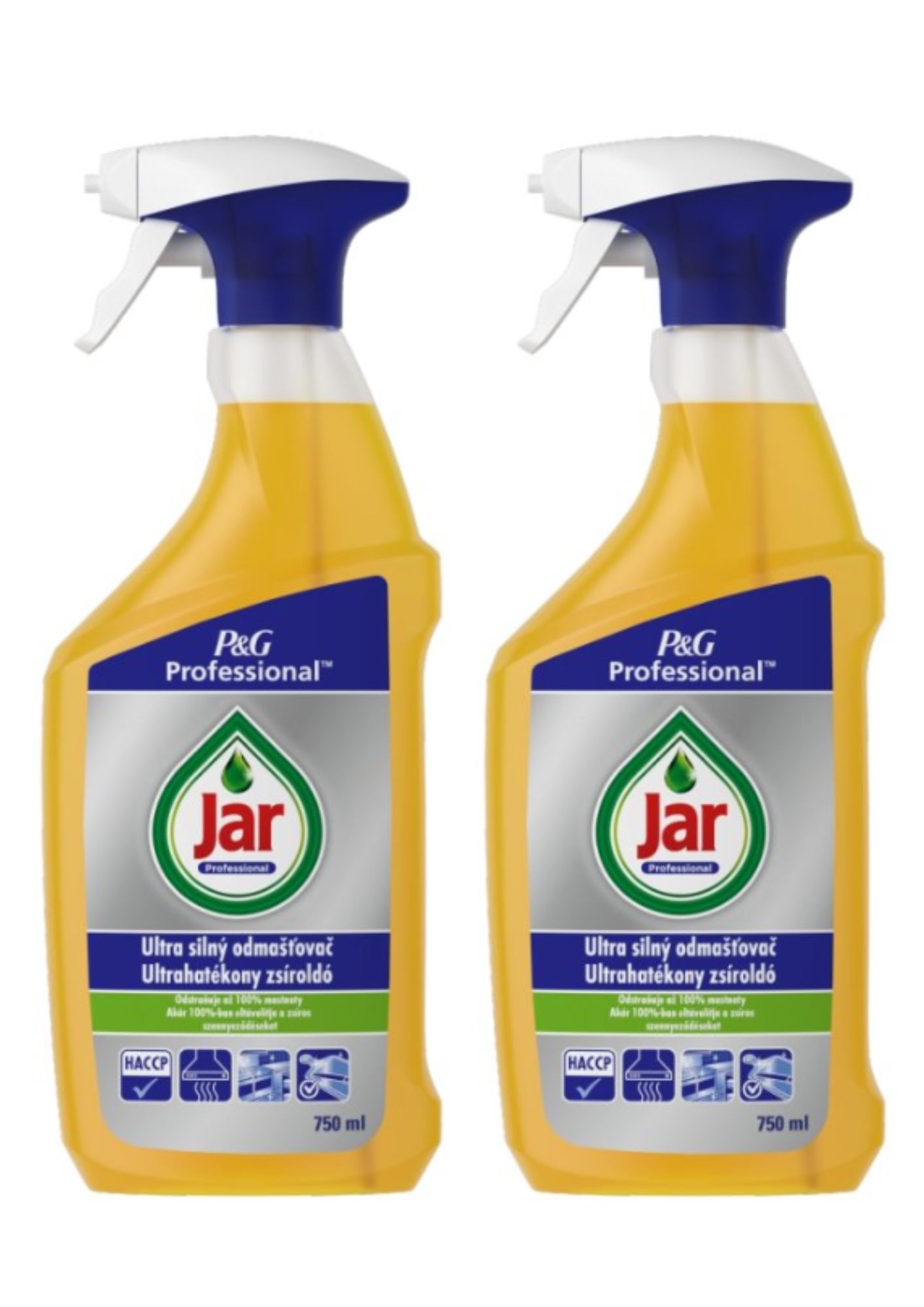 Levně Jar professional silný odmašťovač 2x750 ml