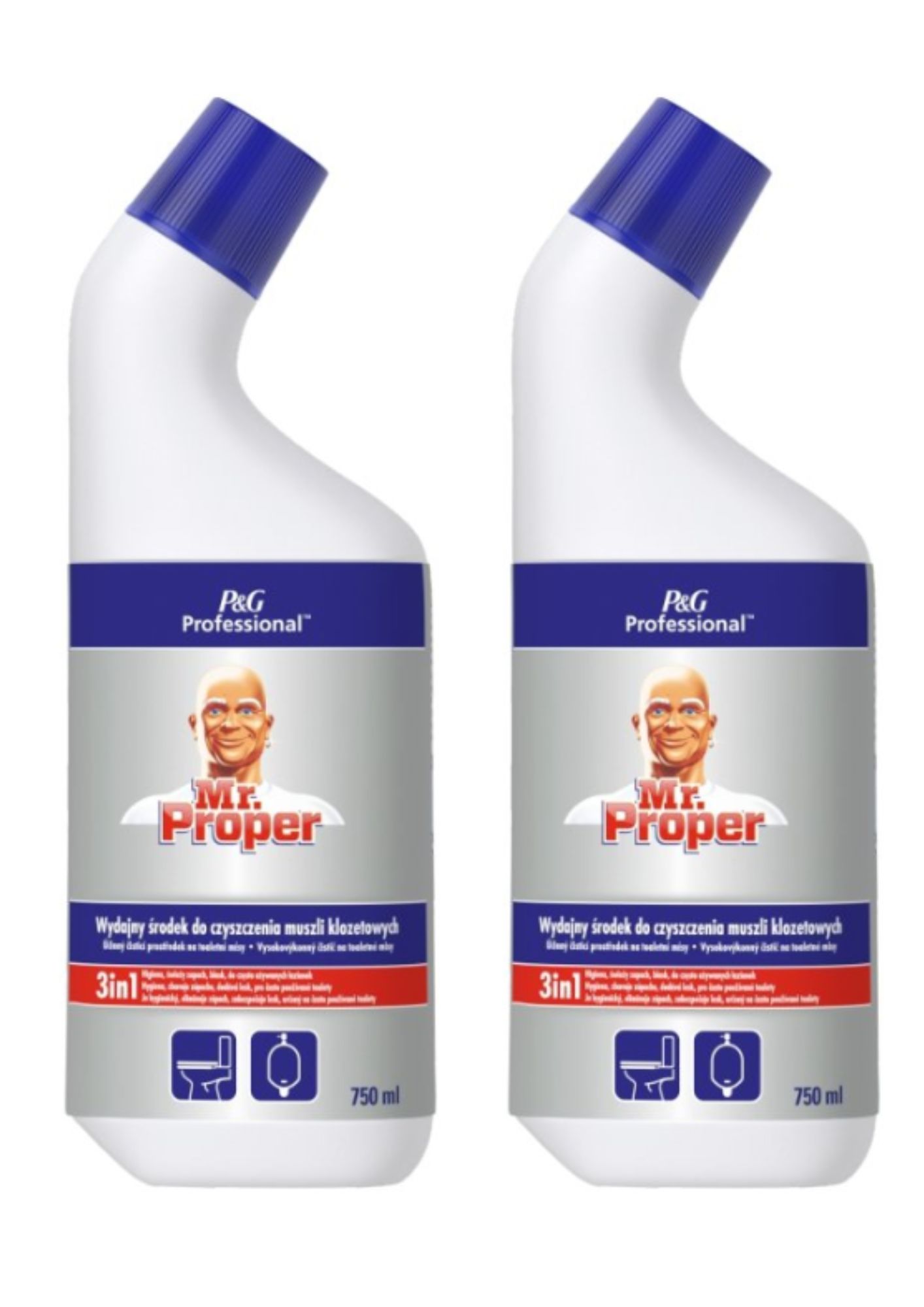 Mr.Proper PROF 2x750ml WC 3v1