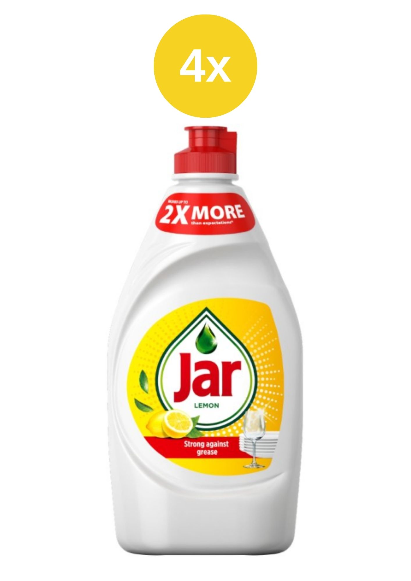 Jar prostředek na nádobí Lemon 4x450ml