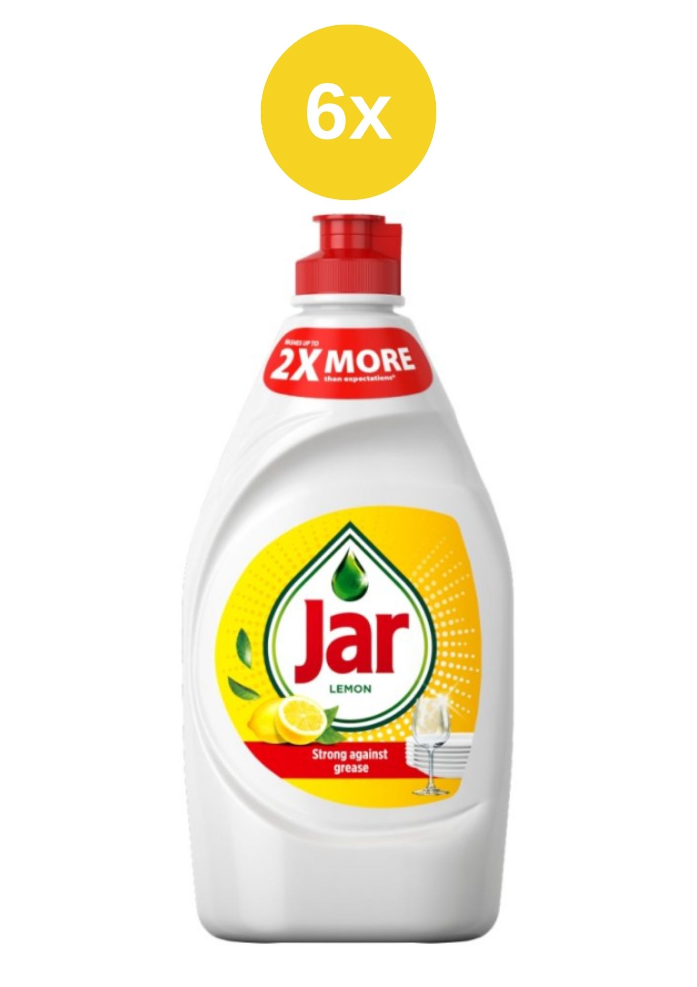 Jar prostředek na nádobí Lemon 6x450ml