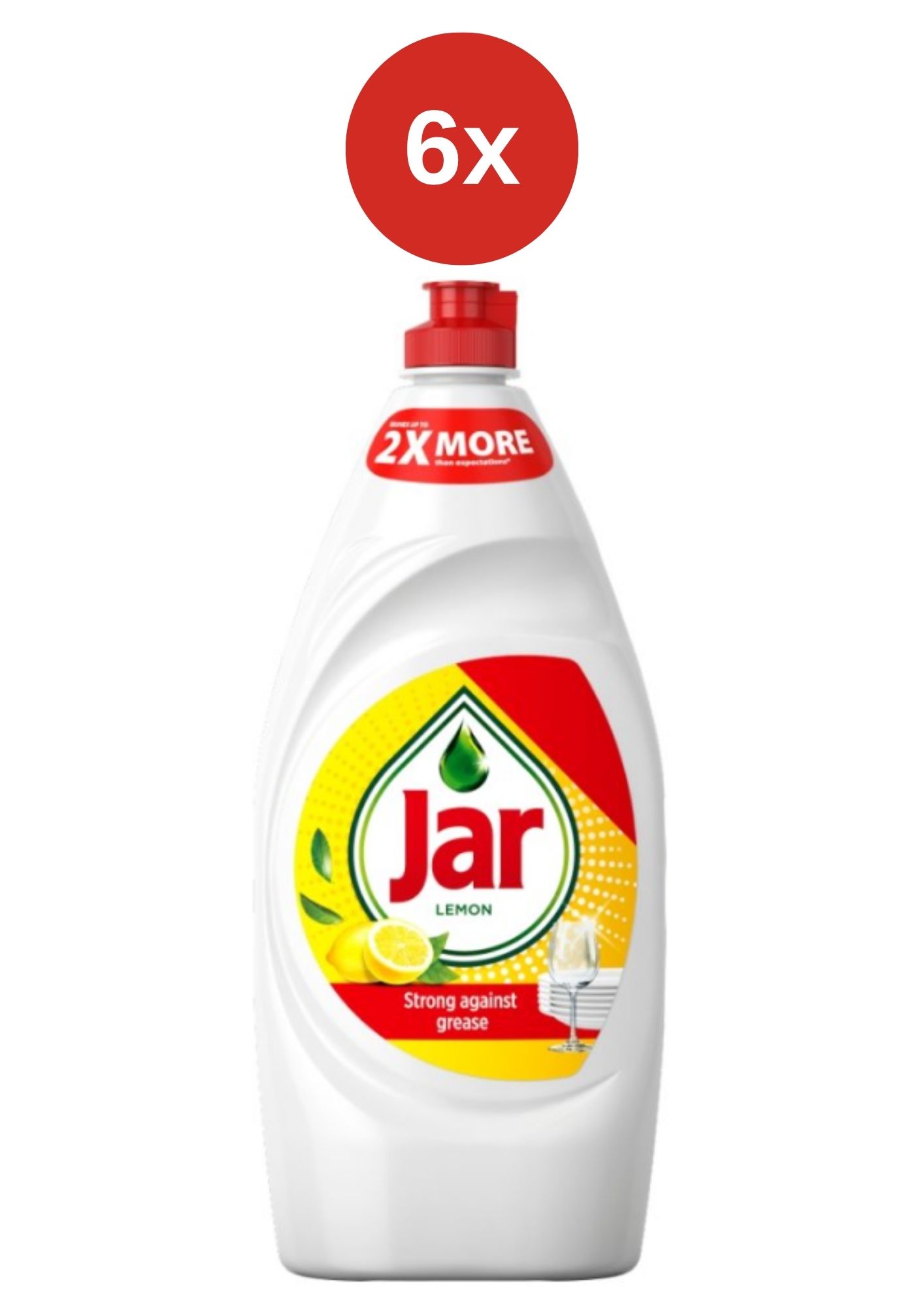 Levně Jar na nádobí 6x900ml citron
