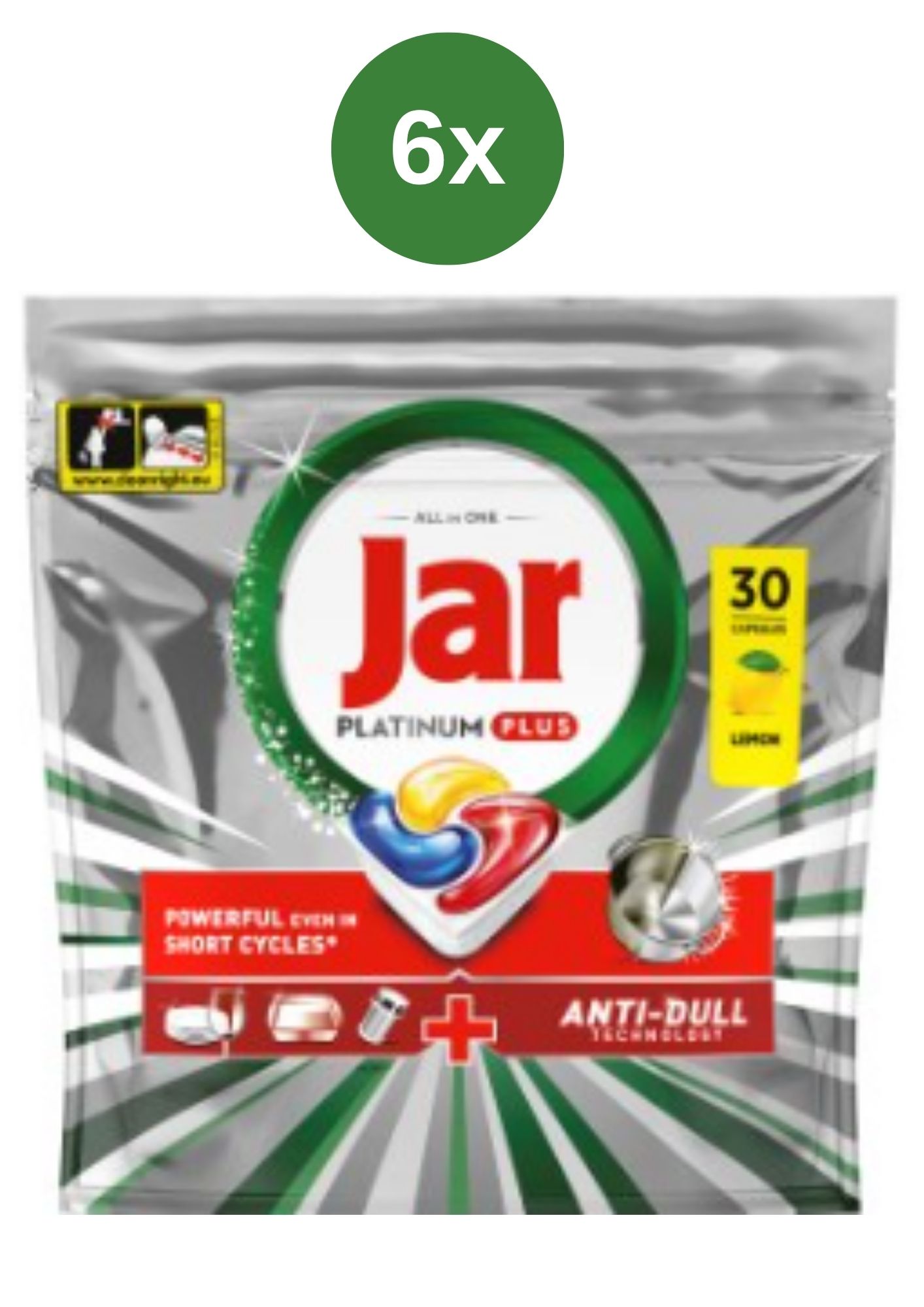 Levně Jar tab 6x(30ks/bal) PlatPlus