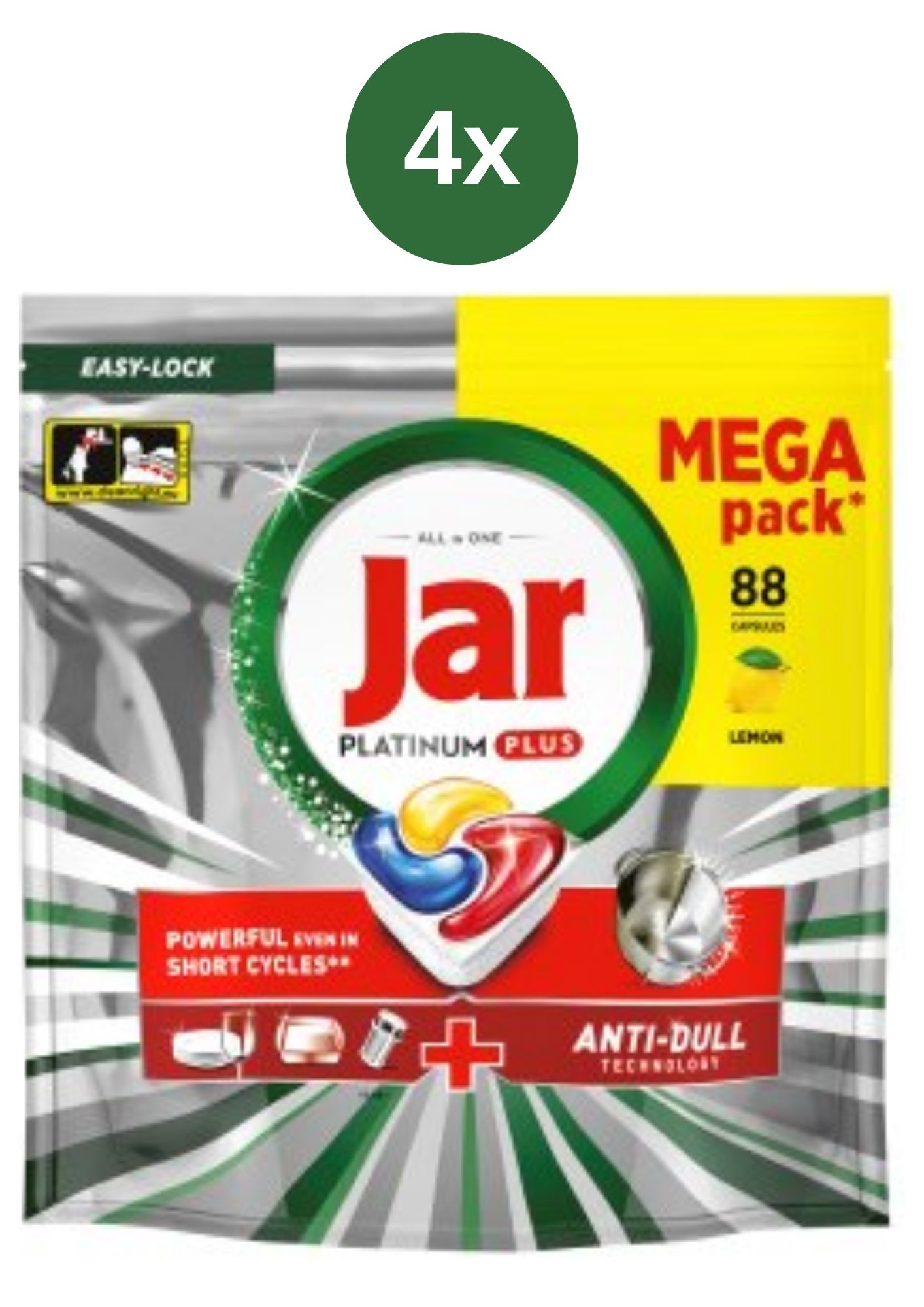 Levně Jar tab 4x(88ks/bal) PlatPlus MEGA
