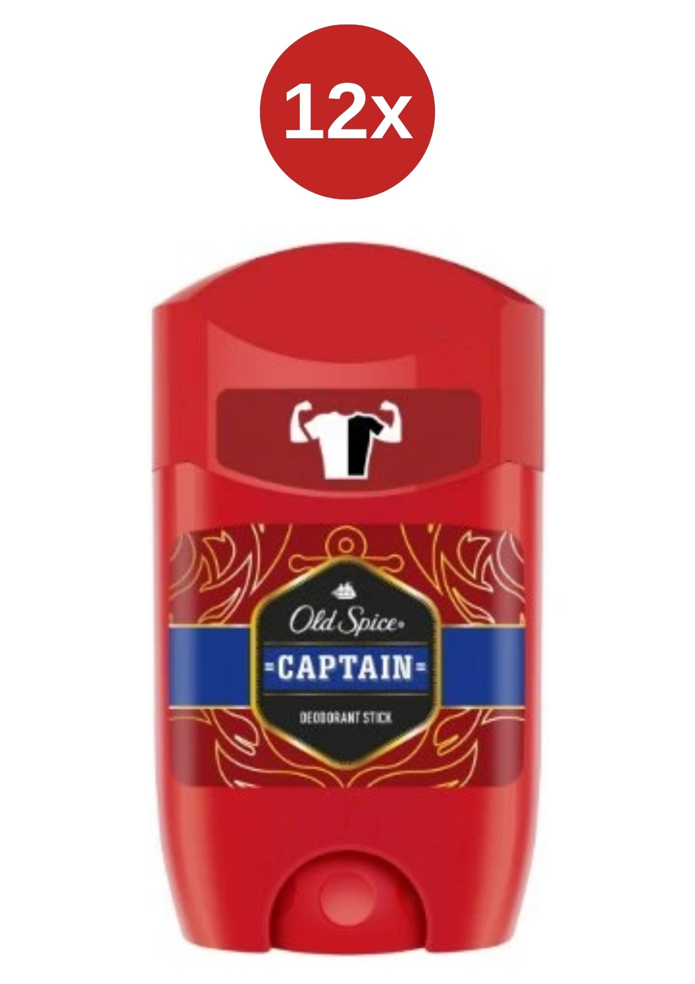 Levně OLD SPICE DEO STICK 12x50ML CAPTAIN